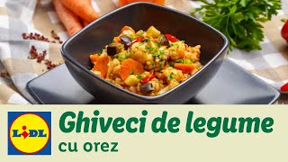 Ghiveci de legume cu orez • reteta Bucataria Lidl [upl. by Christiane799]