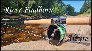 SALMON FISHING  River Findhorn  Altyre beat  Scotland  2023 [upl. by Aeniah883]