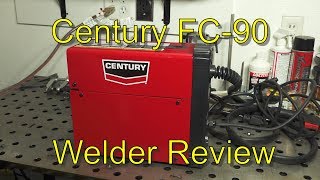 Century FC90 Low Cost DC Flux Core Welder [upl. by Nisay]