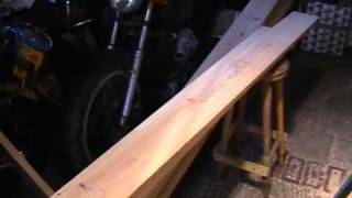 Bowed Twisted Timber Lumber Planing easy HOW TO [upl. by Hesketh]