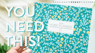 BEST HOME MANAGEMENT PLANNER Passionate Penny Pincher Home Planner Review [upl. by Niraa]