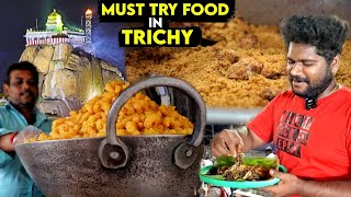 10 Must Try Food in Trichy 🔥  All Over Tamilnadu Trip in BMW [upl. by Wurst245]