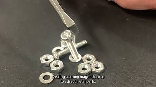 Controlling Magnetism with a Screwdriver MagnetizerDemagnetizer [upl. by Louth]