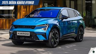 2025 Skoda Karoq Hybrid Unveiled  Innovative design and better combustion [upl. by Narbig682]