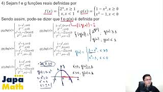 Prova EFOMM Resolvida2020  2021  Matemática  Questão 04 [upl. by Nika]