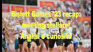 Bislett Games Diamond League 23 meeting stellare Lanalisi [upl. by Charissa]