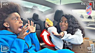 REAL DUCKS 🦆 PRANK ON ANGRY GIRLFRIEND 😱  EPIC [upl. by Ettesyl615]