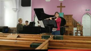 Recital Rehearsal Clips  Claire Holdich  Flute [upl. by Ameerak42]