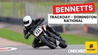 DONINGTON PARK NATIONAL ONBOARD  BENNETTS TRACK DAY  INSTA360 GO 3 [upl. by Bealle864]