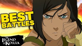 Korras BEST Battles of All Time 🤜  The Legend of Korra [upl. by Body]