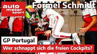 Wer schnappt sich die freien Cockpits Formel Schmidt zum GP Portugal 2020  auto motor sport [upl. by Nnyled]