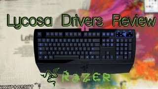 Razer Lycosa Drivers v302 Review [upl. by Brinson]