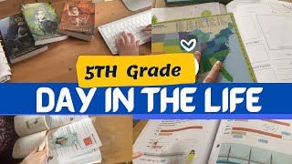 Homeschool Day in the Life  5th grade [upl. by Adaha]