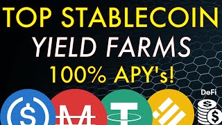 Top Stablecoin Pools For Highest Yields 2023 [upl. by Natsrik]