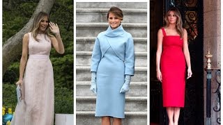 Melania Trump The first 100 days of FLOTUS style [upl. by Enylrac411]