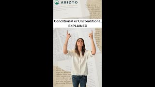 EXPLAINED  Conditional and Unconditional Offers [upl. by Ettenyar]