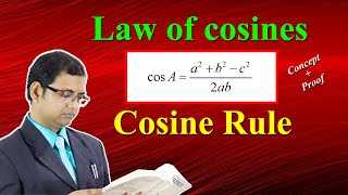 Law of cosines  Cosine Rule  concept  Proof [upl. by Darcy]