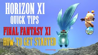 HorizonXI  FFXI  How to Start Playing and How to Install  Quick Tips Series [upl. by Krilov408]