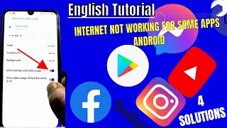 Apps Say No Internet Connection  Some Apps Not Working On Mobile Data Android Fixed [upl. by Prakash]