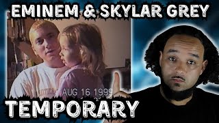 This was AWESOME  Eminem  quotTemporaryquot feat Skylar Grey Official Music Video  Reaction [upl. by Aieki907]