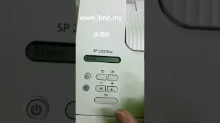 Ricoh Printer Connect WiFi SP230DNW SP230SFNW Tutorial Mobile Printing [upl. by Amles]