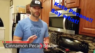 Ketogenic Snack Cinnamon Pecans [upl. by Irafat]