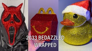 2023 Bedazzled Wrapped Everything I Bedazzled This Year [upl. by Anibur]