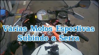 Rolê só de Esportiva na Serra motos esportiva s1000rr [upl. by Edin]