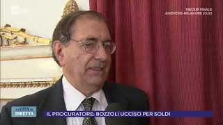 Il Procuratore Mario Bozzoli è stato ucciso delitto premeditato  La vita in diretta 09052018 [upl. by Yrdnal423]