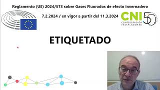 Reglamento europeo de GF 2024 VIDEO 10  Etiquetado [upl. by Dawes]