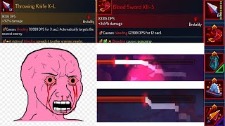 Dead Cells  Blood Sword amp Throwing Knife Showcase Season 2 [upl. by Jimmy344]