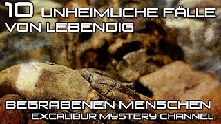 10 unheimliche Fälle von lebendig begrabenen Menschen [upl. by Salsbury838]