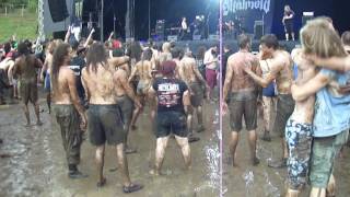 SKÁLMÖLD  Metaldays 2016 Mud fun 23 [upl. by Elyrrad]