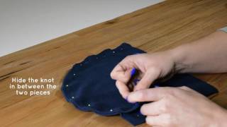 How to Make Kids Fleece Poncho [upl. by Sacram]