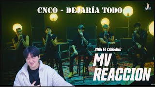 MV REACCION CNCO  Dejaría Todo Reaccion del Coreano [upl. by Annaynek]