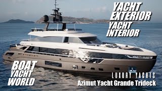 Azimut Yacht Grande Trideck boating yachting [upl. by Lenehc]