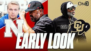 EARLY LOOK Nebraska Cornhuskers vs Colorado Buffs  Deion Sanders Stay Unbeaten Raiola Difference [upl. by Theodore]