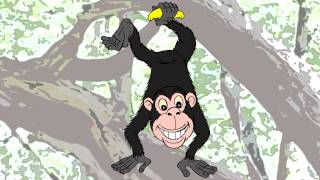 CADA MACACO NO SEU GALHO COM SUA BANANA  Vídeo Infantil [upl. by Siddon]