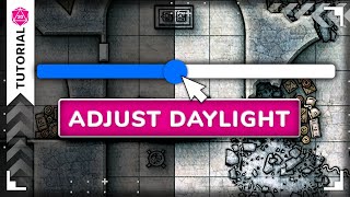 Adjustable Daylight Roll20  Roll20 Tutorial [upl. by Nehgam]