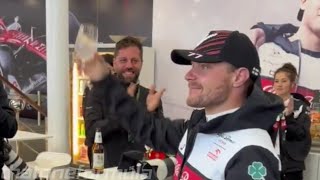 Alfa Romeo F1 Team congratulating Valtteri Bottas after an amazing P5 [upl. by Marva540]