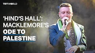 Macklemore Pro Palestine  Macklemore  Hind Hall  Hind Hall rap Macklemore  Macklemore Hind Hall [upl. by Partridge407]