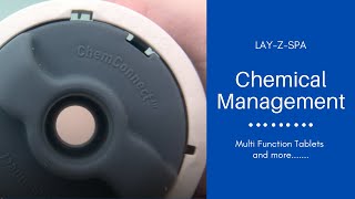 HOW TO Putting new tablets into the Layzspa Chem Connect Chlorine Dispenser  Chemical Management [upl. by Nhaj]