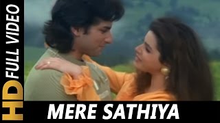 Mere Sathiya Mere Saath Chal  Abhijeet Lata Mangeshkar  Parampara 1993 Songs  Neelam [upl. by Arolf]