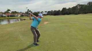 Westchase Golf Course  Full Round Shots  Raw Footage [upl. by Anpas]