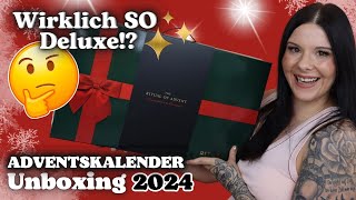 Wirklich SO Deluxe ✨ Rituals Deluxe Adventskalender 2024 Inhalt [upl. by Nellek]