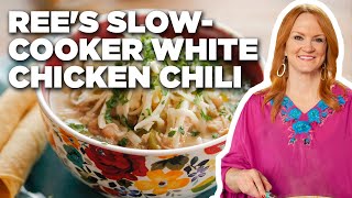 Ree Drummonds SlowCooker White Chicken Chili  The Pioneer Woman  Food Network [upl. by Hamforrd316]