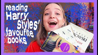 I READ HARRY STYLES FAVOURITE BOOKS and one was the worst book ive ever read [upl. by Yliak]