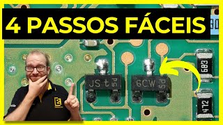 Como Identificar Componentes SMD em 4 PASSOS Eletronica Facil [upl. by Jemina]