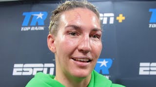 Mikaela Mayer Best Highlights amp Knockouts  Mayer Returns Saturday ESPN [upl. by Llyrad]