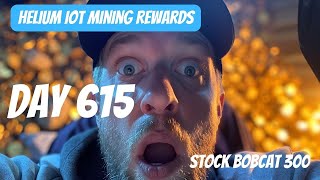 Helium Crypto Miner Earnings Update  Dec 18 2023 Day 615  Mining IOT Using Stock Bobcat 300 [upl. by Gilead518]